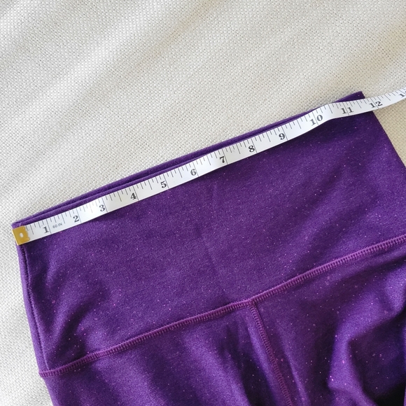 WITH x Peloton Sundays With Love High Waist Leggings Yoga Pants Purple Small - Picture 12 of 14